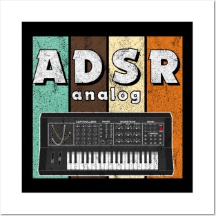 Synthesizer ADSR Synth Analog Modular Eurorack Posters and Art